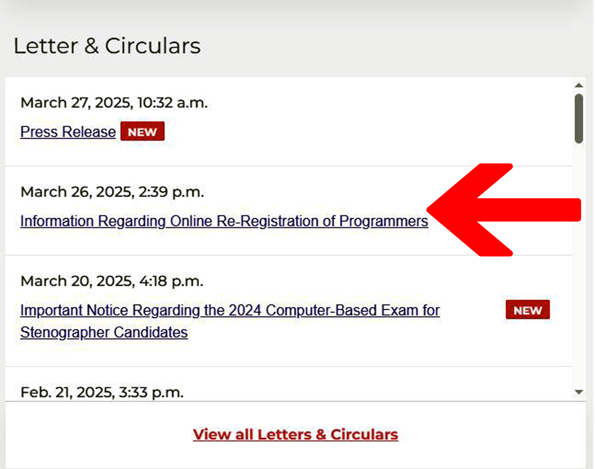 beltron letter and circular